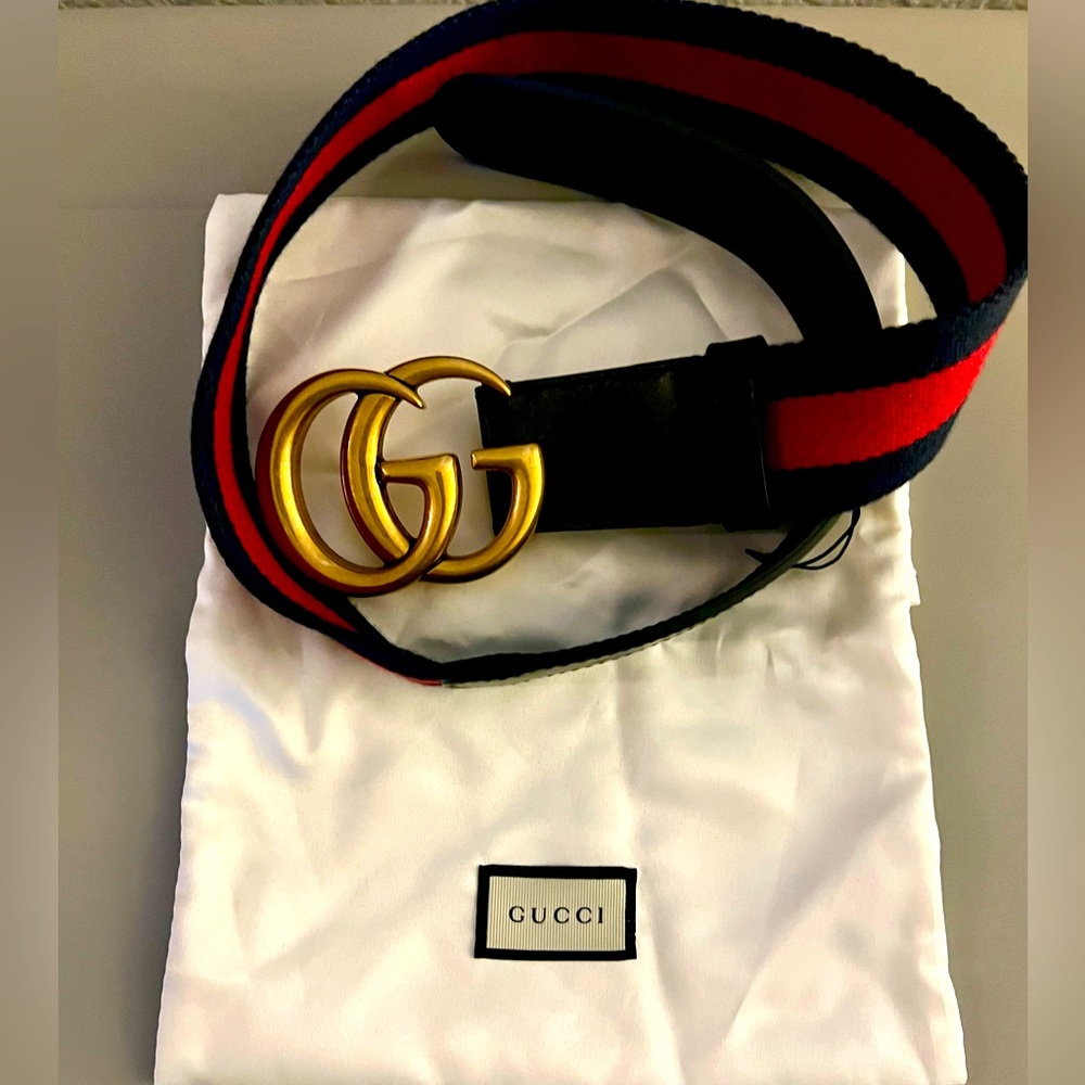 Gucci Nylon Web Belt